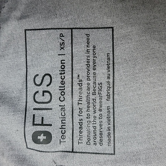 Figs Graphite Gray Zamora High Waisted Petite Joggers Scrub Pants Sz XSP - Picture 10 of 12